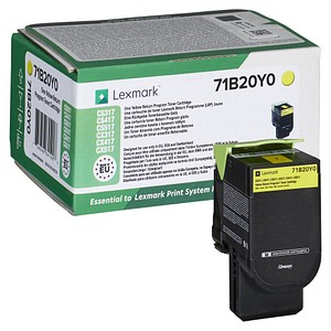 Lexmark 71B20Y0 gelb Toner