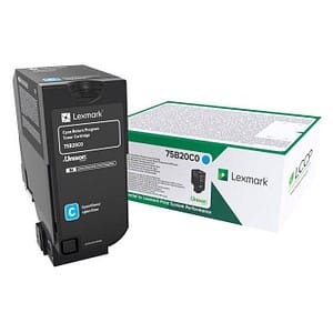 Lexmark 75B20C0 cyan Toner