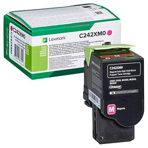 Lexmark C242XM0 magenta Toner