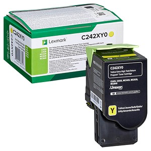 Lexmark C242XY0 gelb Toner