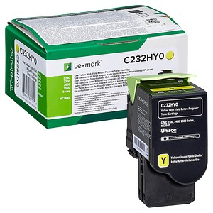 Lexmark C232HY0 gelb Toner