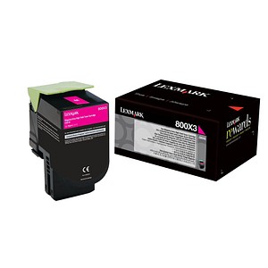 Lexmark 80C0X30 magenta Toner