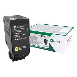 Lexmark 75B20Y0 gelb Toner