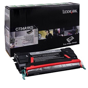 Lexmark C734A1KG schwarz Toner