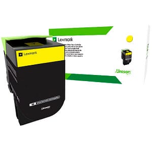 Lexmark 80C2XYE gelb Toner