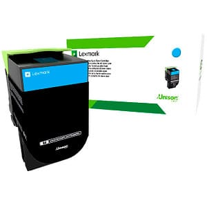 Lexmark 80C2XCE cyan Toner