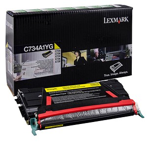 Lexmark C734A1YG gelb Toner