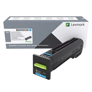 Lexmark 82K0X20 cyan Toner