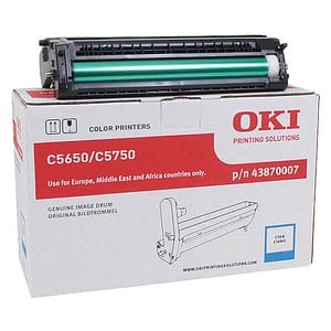 OKI 43870007 cyan Trommel