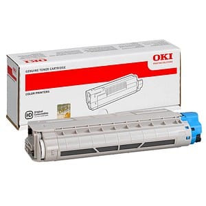 OKI 44315307 cyan Toner