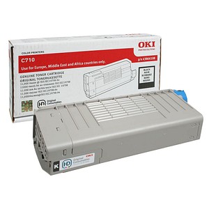 OKI 44318608 schwarz Toner