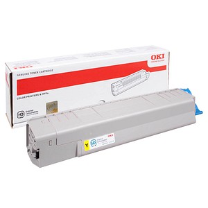 OKI 44643001 gelb Toner