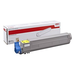 OKI 43837129 gelb Toner