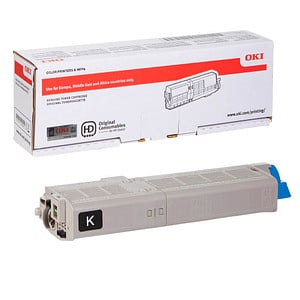 OKI 46490608 schwarz Toner