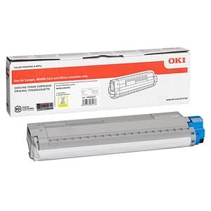 OKI 45862837 gelb Toner