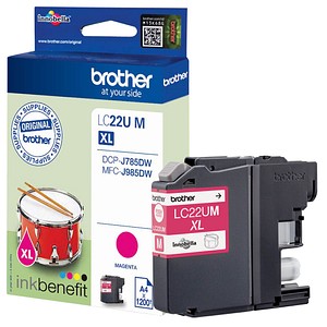 brother LC-22UM magenta Tintenpatrone