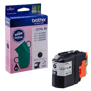 brother LC-227XLBK schwarz Tintenpatrone