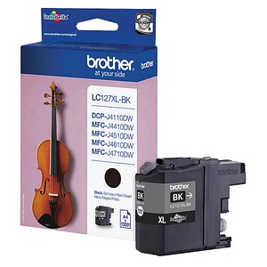 brother LC-127XLBK schwarz Tintenpatrone