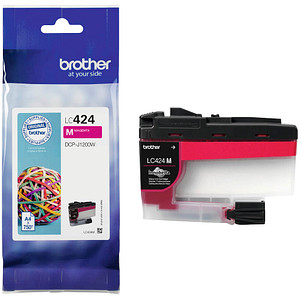 brother LC-424M magenta Tintenpatrone