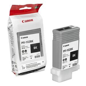 Canon PFI-102 BK schwarz Tintenpatrone