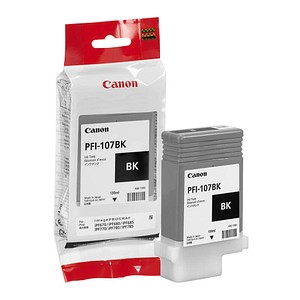 Canon PFI-107 BK schwarz Tintenpatrone