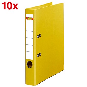 AKTION: 10 office discount Ordner gelb Kunststoff 5