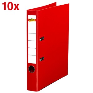 AKTION: 10 office discount Ordner rot Kunststoff 5