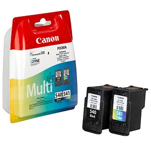 2 Canon PG-540 + CL-541 schwarz