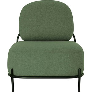 PAPERFLOW Sessel ADMIRAAL grün schwarz Stoff