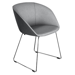 sedus Schalenstuhl on spot cosy uc-842/001 grau Stoff