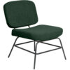 PAPERFLOW Sessel CURVE grün schwarz Stoff