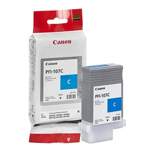 Canon PFI-107 C cyan Tintenpatrone