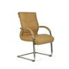AMSTYLE Besucherstuhl SPM1.079 beige Kunstleder