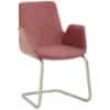 Mayer Besuchersessel myHELIOS altrosa chrom Stoff