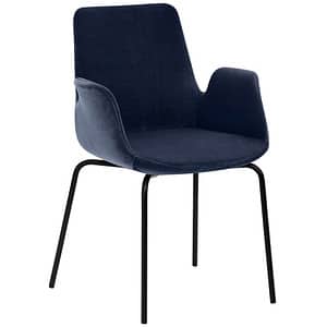 Mayer Besuchersessel myHELIOS dunkelblau schwarz Stoff