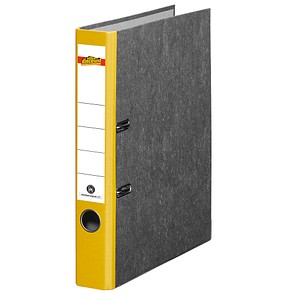 AKTION: office discount Ordner gelb marmoriert Karton 5