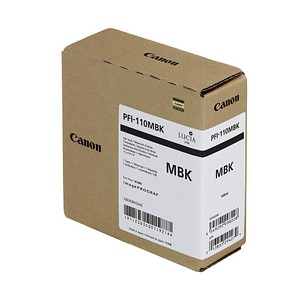 Canon PFI-110 MBK matt schwarz Tintenpatrone