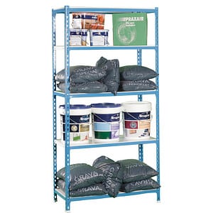 Simon Rack Schwerlastregal KIT SIMONCLICK PLUS 5/400 442100024201045 blau