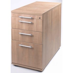 HAMMERBACHER Solid Standcontainer nussbaum 4 Auszüge 42