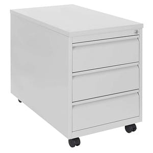 Gürkan Rollcontainer lichtgrau 3 Auszüge 46