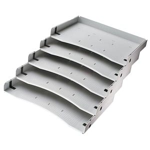 HAMMERBACHER Schrägablage grau