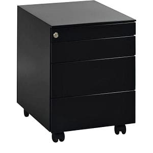 CP Rollcontainer schwarz 4 Auszüge 42
