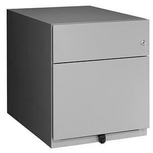 BISLEY Note Rollcontainer silber 2 Auszüge 42