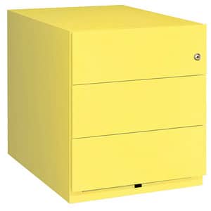 BISLEY Note Rollcontainer gelb 3 Auszüge 42