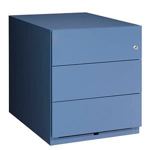 BISLEY Note Rollcontainer blau 3 Auszüge 42