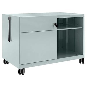 BISLEY Note™ Caddy Rollcontainer silber 2 Auszüge 80