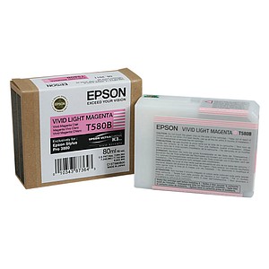 EPSON T580B vivid light magenta Tintenpatrone