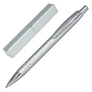 ONLINE® Kugelschreiber Silver silber Schreibfarbe schwarz