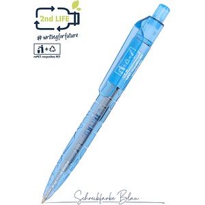 ONLINE® Kugelschreiber 21007/6D 2nd LIFE blau Schreibfarbe blau