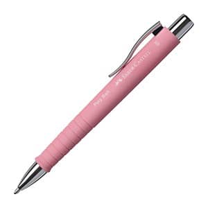 FABER-CASTELL Kugelschreiber POLY BALL Colous XB rose Schreibfarbe blau